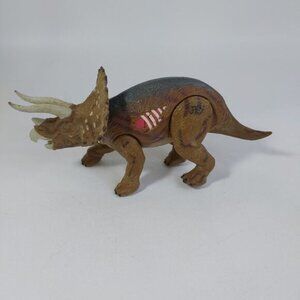 2000 Jurassic‎ Park III 3 Re-Ak A-Tak Electronic TRICERATOPS Figure